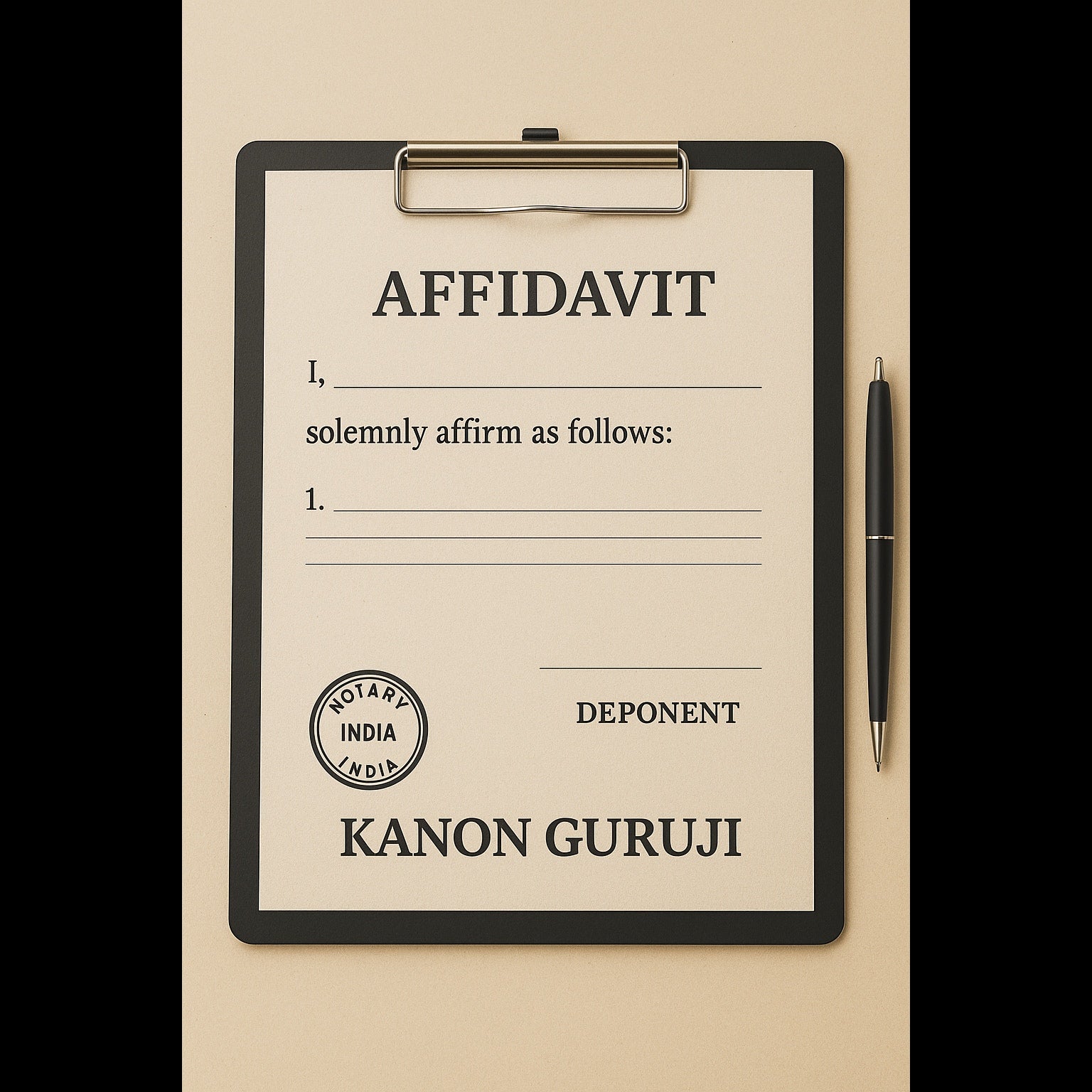 Affidavit